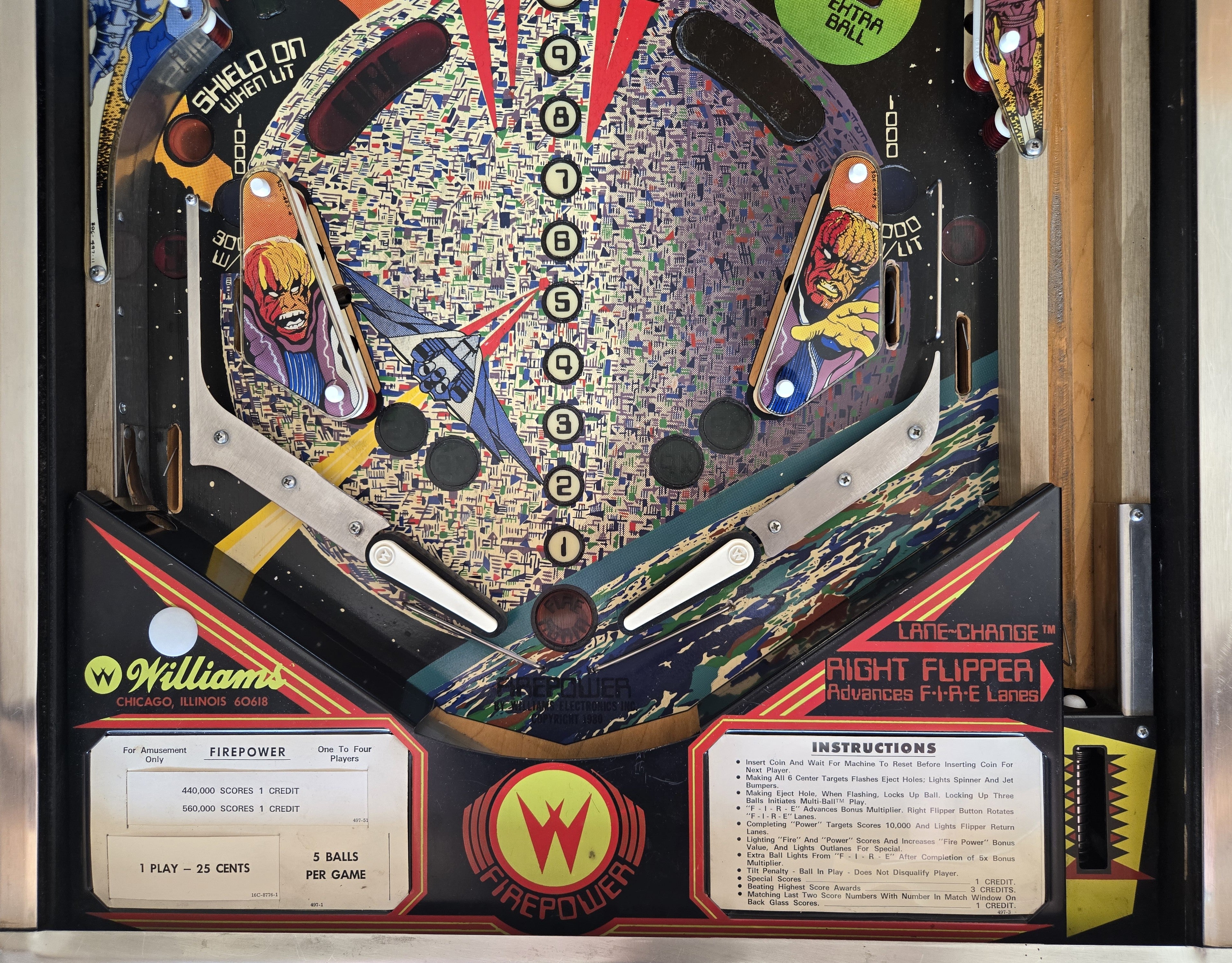 Firepower (Refurbished) Bally 1978