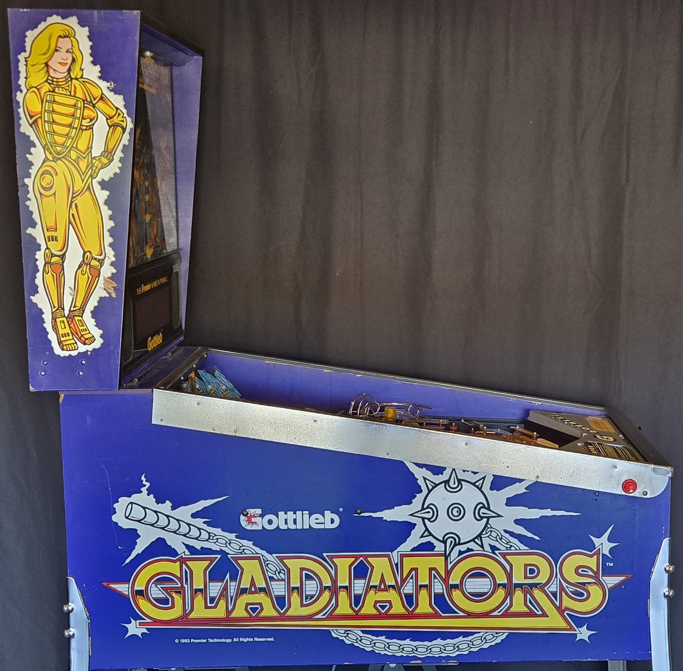 Gladiators (Refurbished) Gottlieb (Premier) 1993