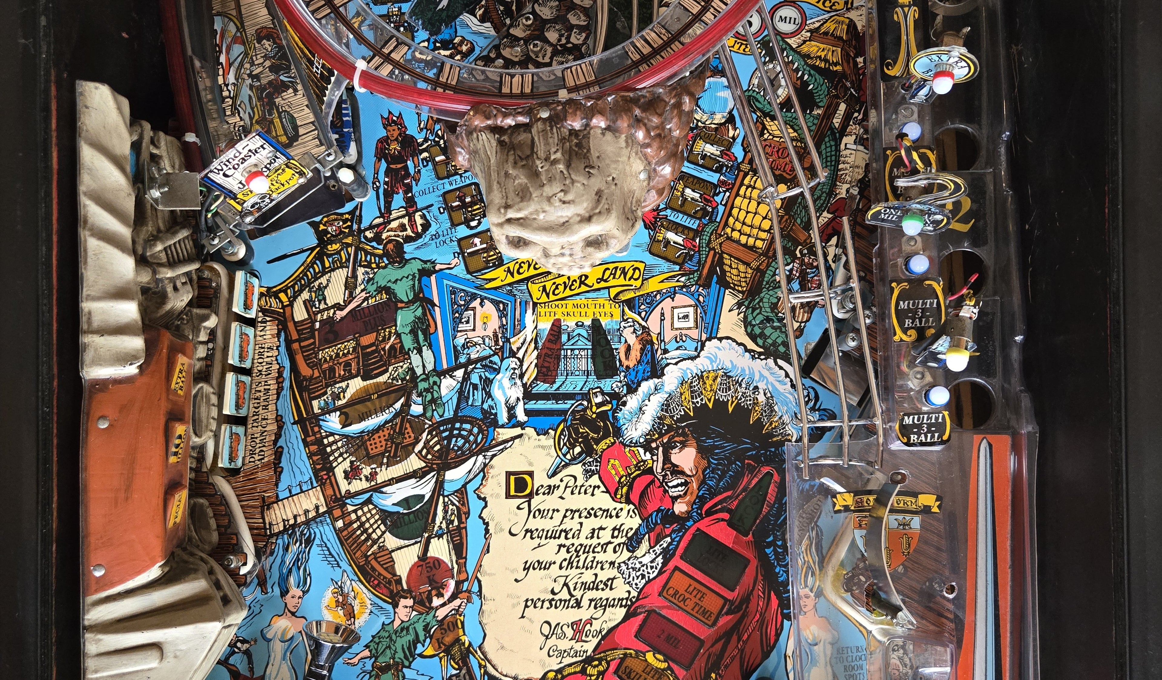 Hook (Refurbished) Data East 1992