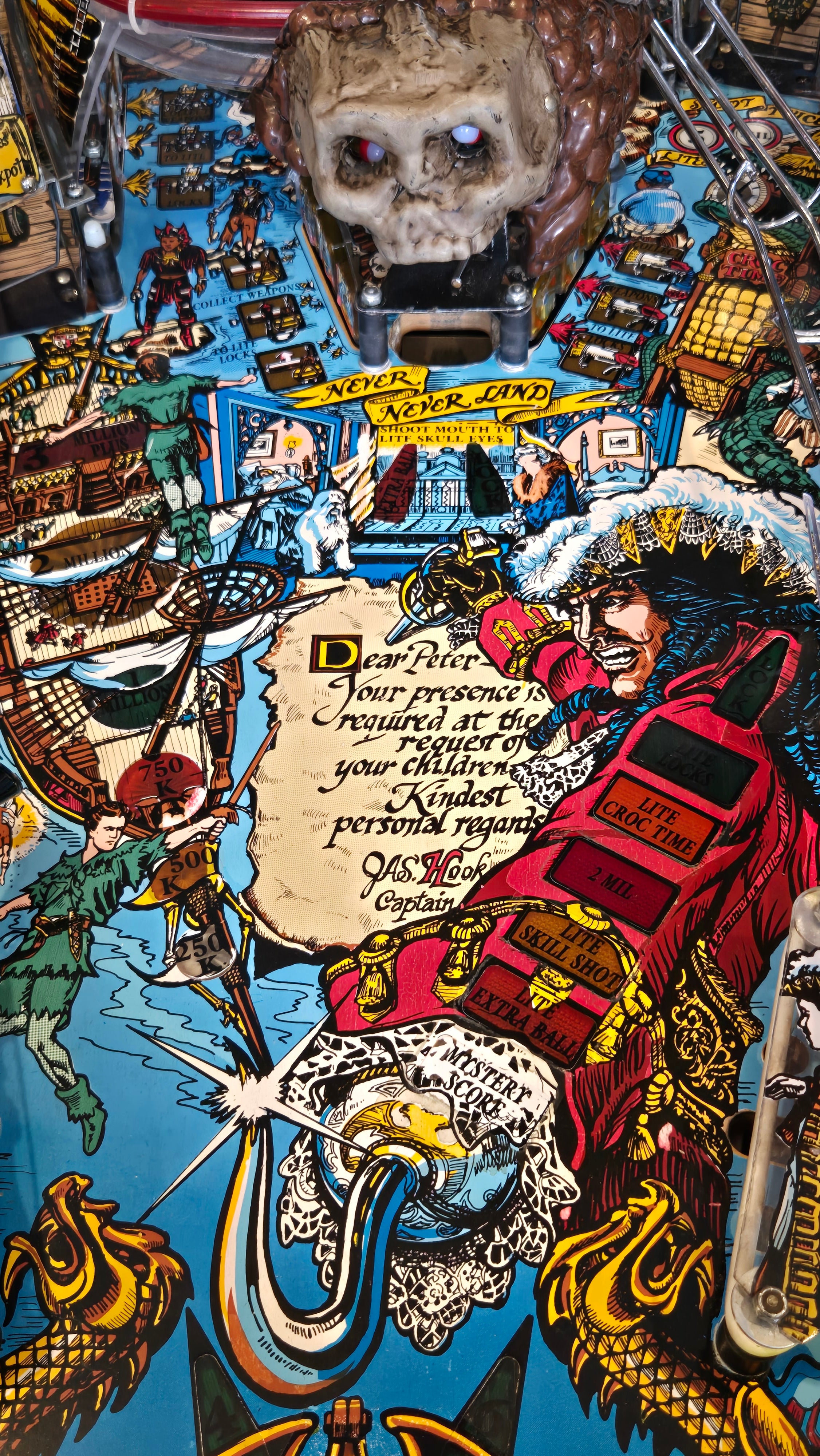 Hook (Refurbished) Data East 1992