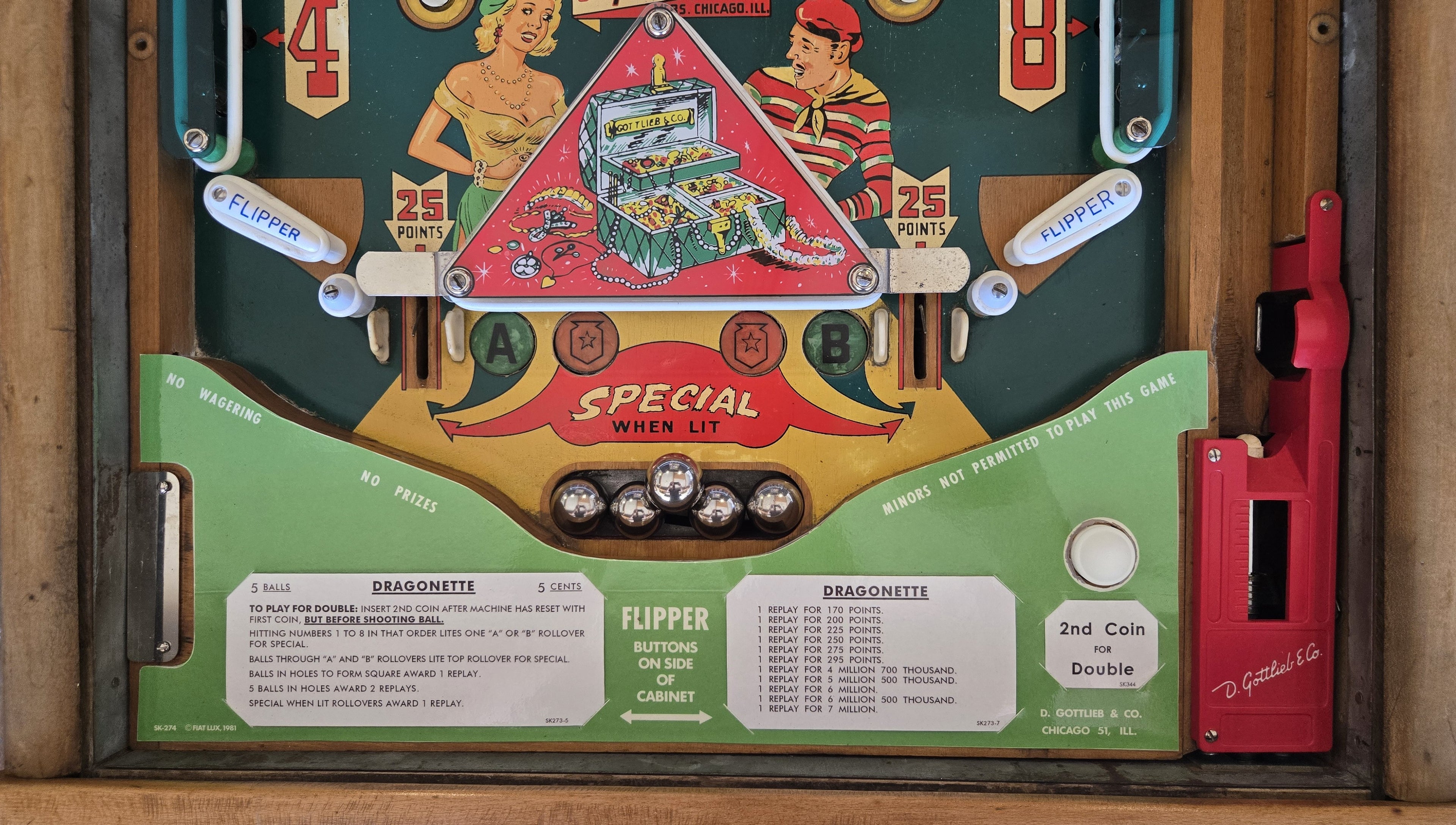 Dragonette (Refurbished) Williams 1954