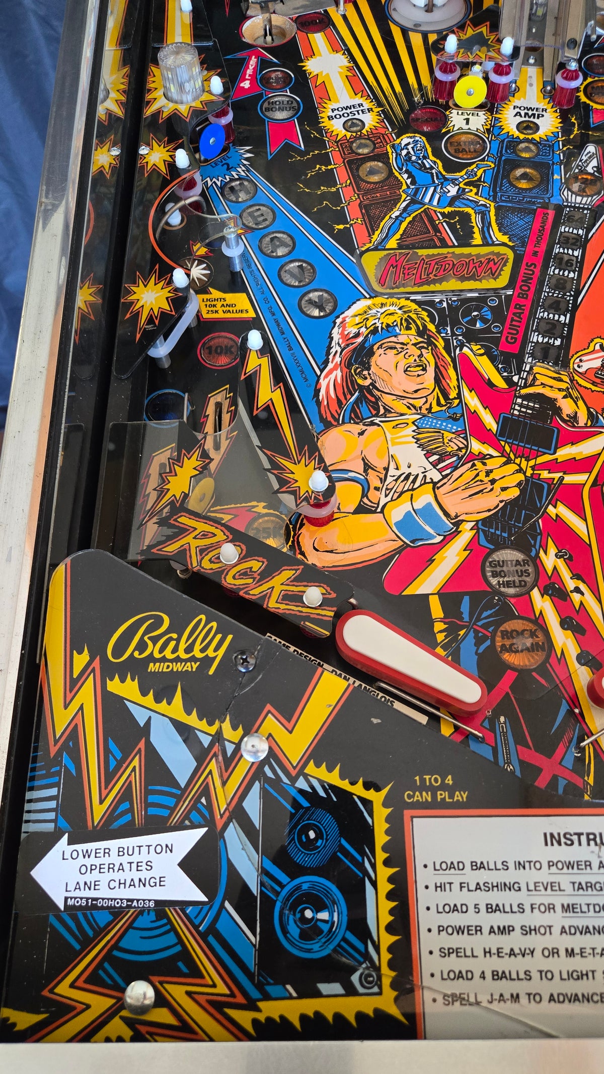 Heavy Metal Meltdown (Completely Shopped) Bally 1987