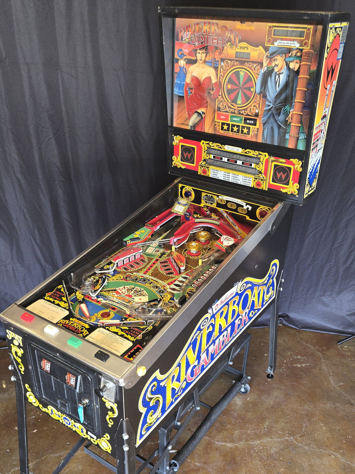 Riverboat Gambler (Refurbished) Williams 1990
