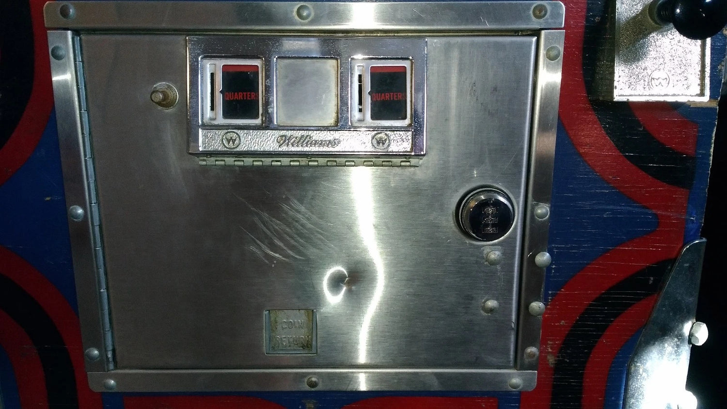 Pinball Machine Coin Door Combination Lock (Coin Door Lock) Keyless!