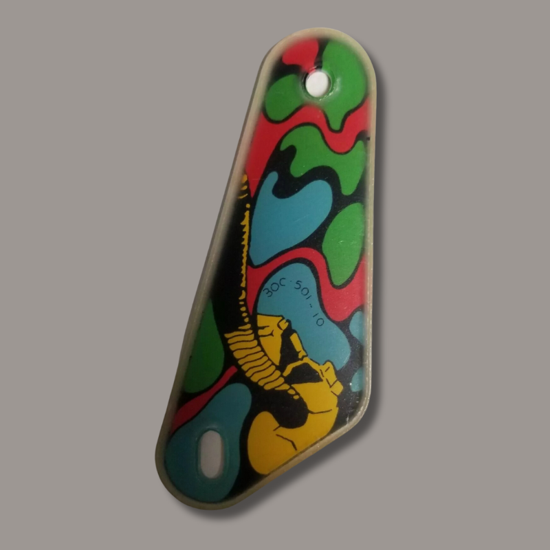 Alien Poker Pinball Machine (Williams, 1980) Lower Right Playfield Plastic Piece - Pinball805