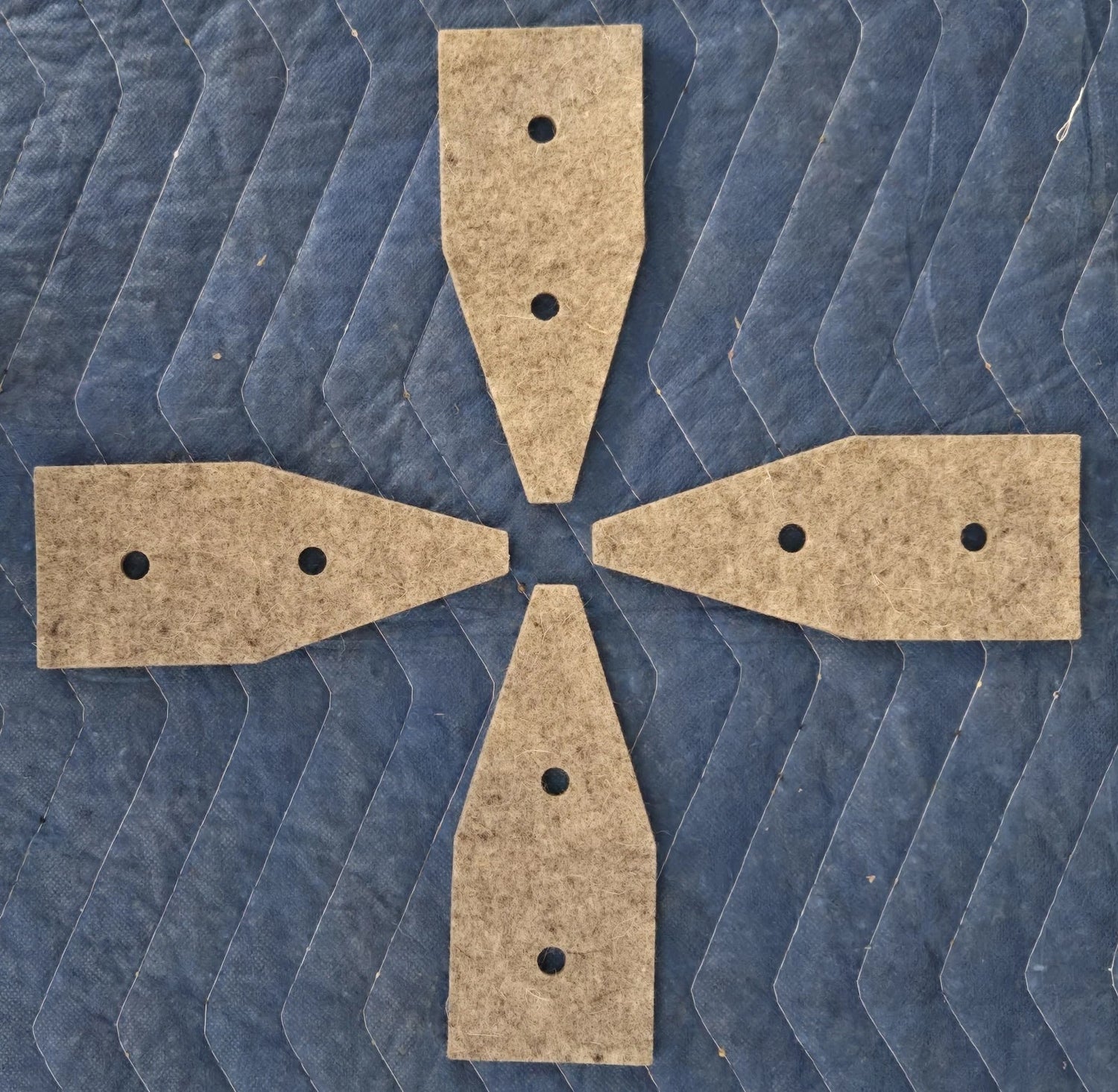 Custom Heavy Duty Felt Pinball Cabinet Leg Protectors set of 4pcs