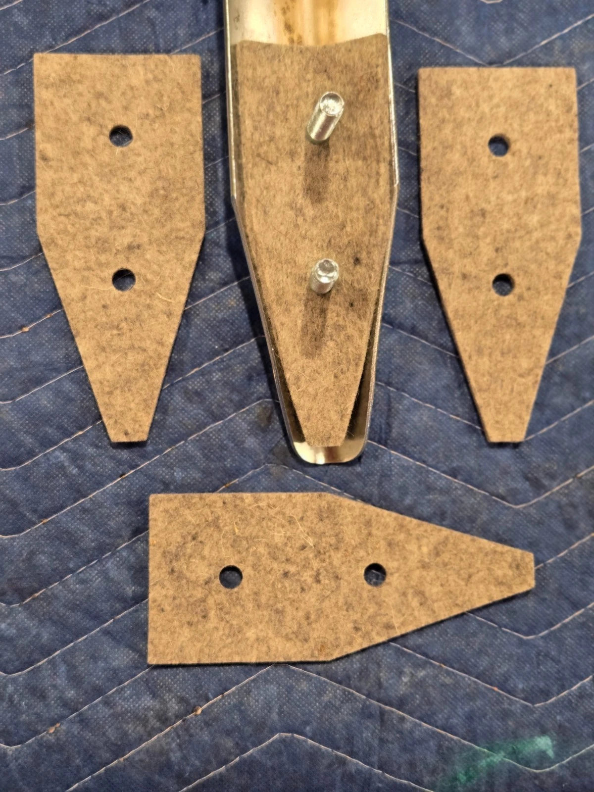 Custom Heavy Duty Felt Pinball Cabinet Leg Protectors set of 4pcs