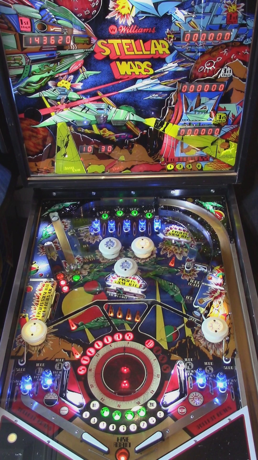 Stellar Wars (Refurbished Widebody) Williams 1979