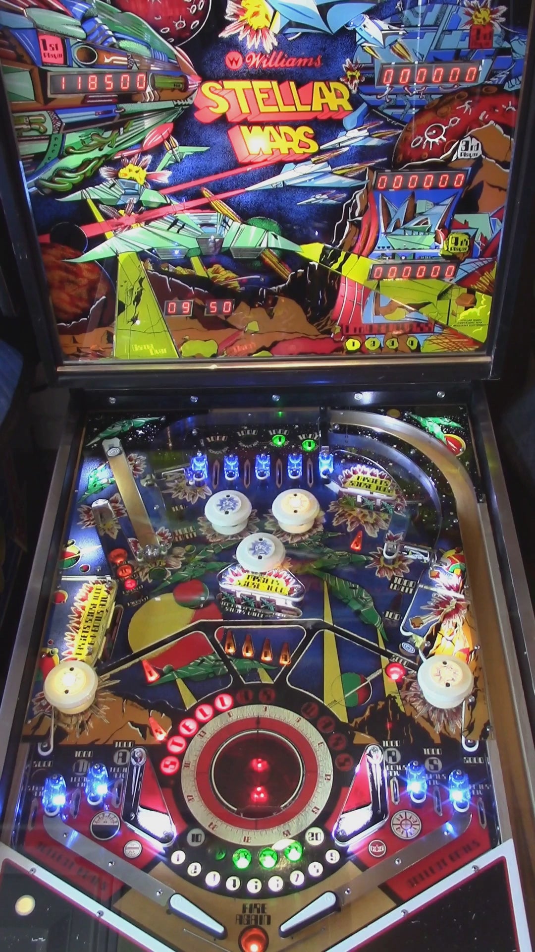 Stellar Wars (Refurbished Widebody) Williams 1979