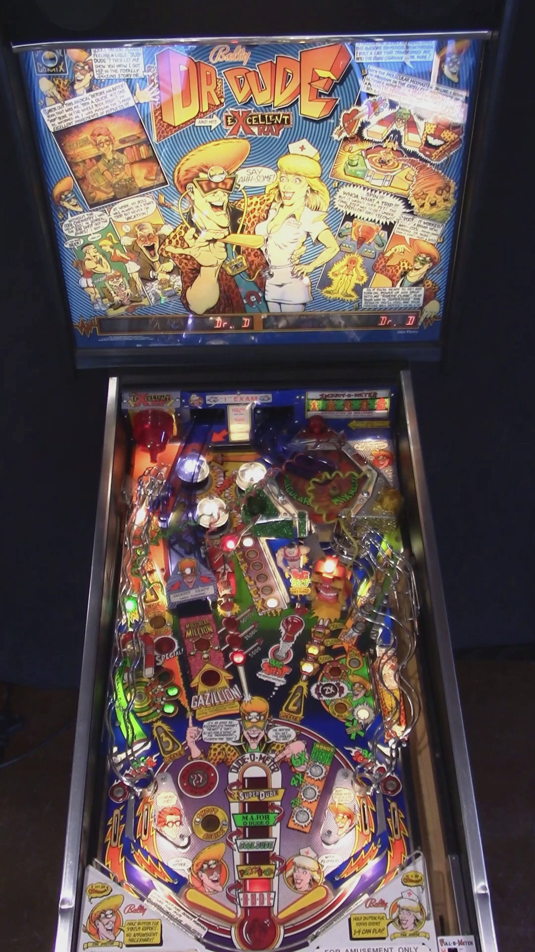 Dr. Dude and His Excellent Ray (Refurbished) Bally 1990