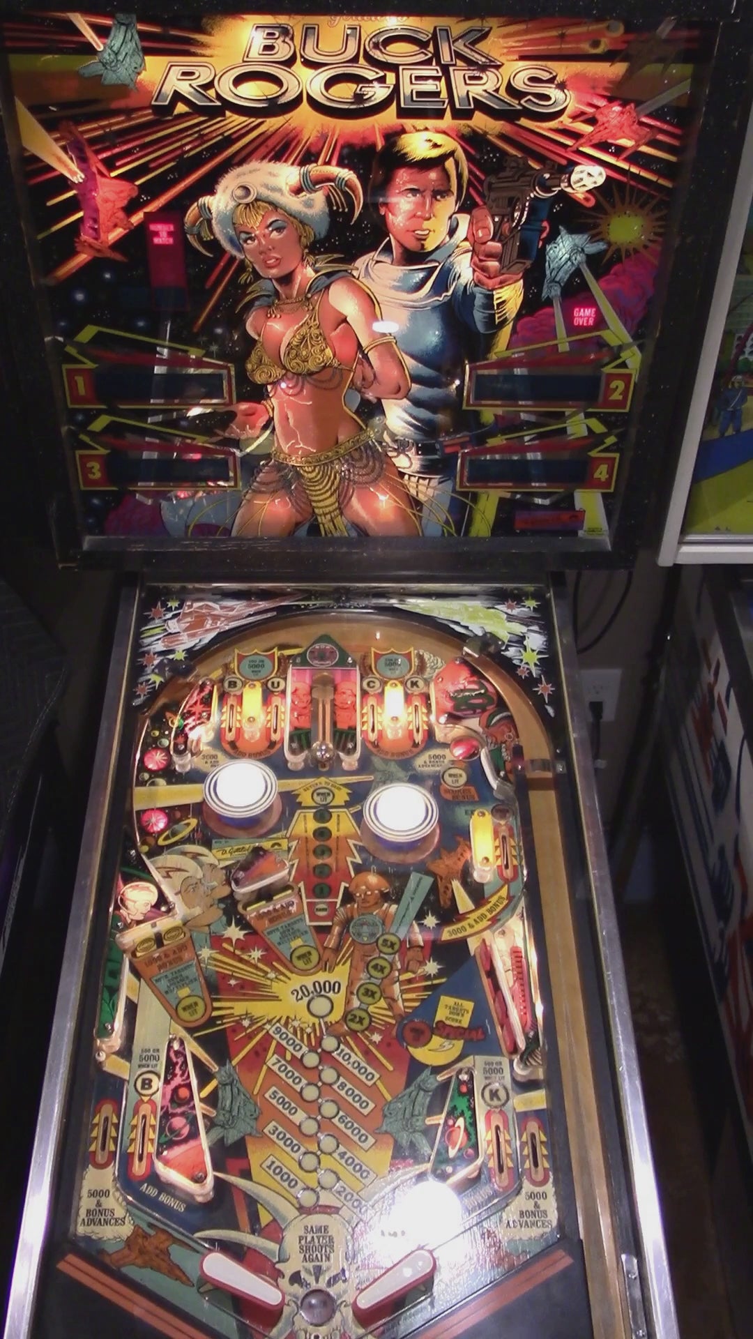 Buck Rogers (Refurbished) Gottlieb 1980