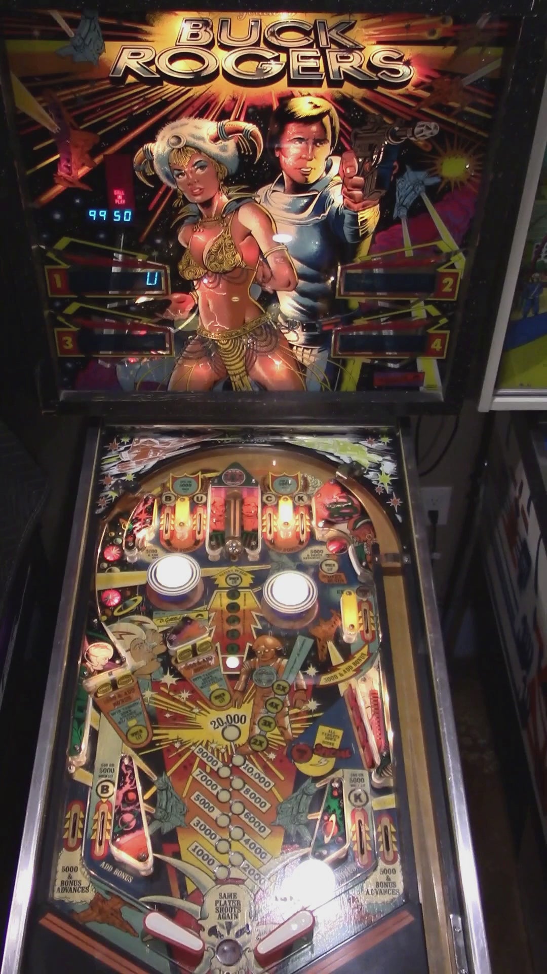 Buck Rogers (Refurbished) Gottlieb 1980