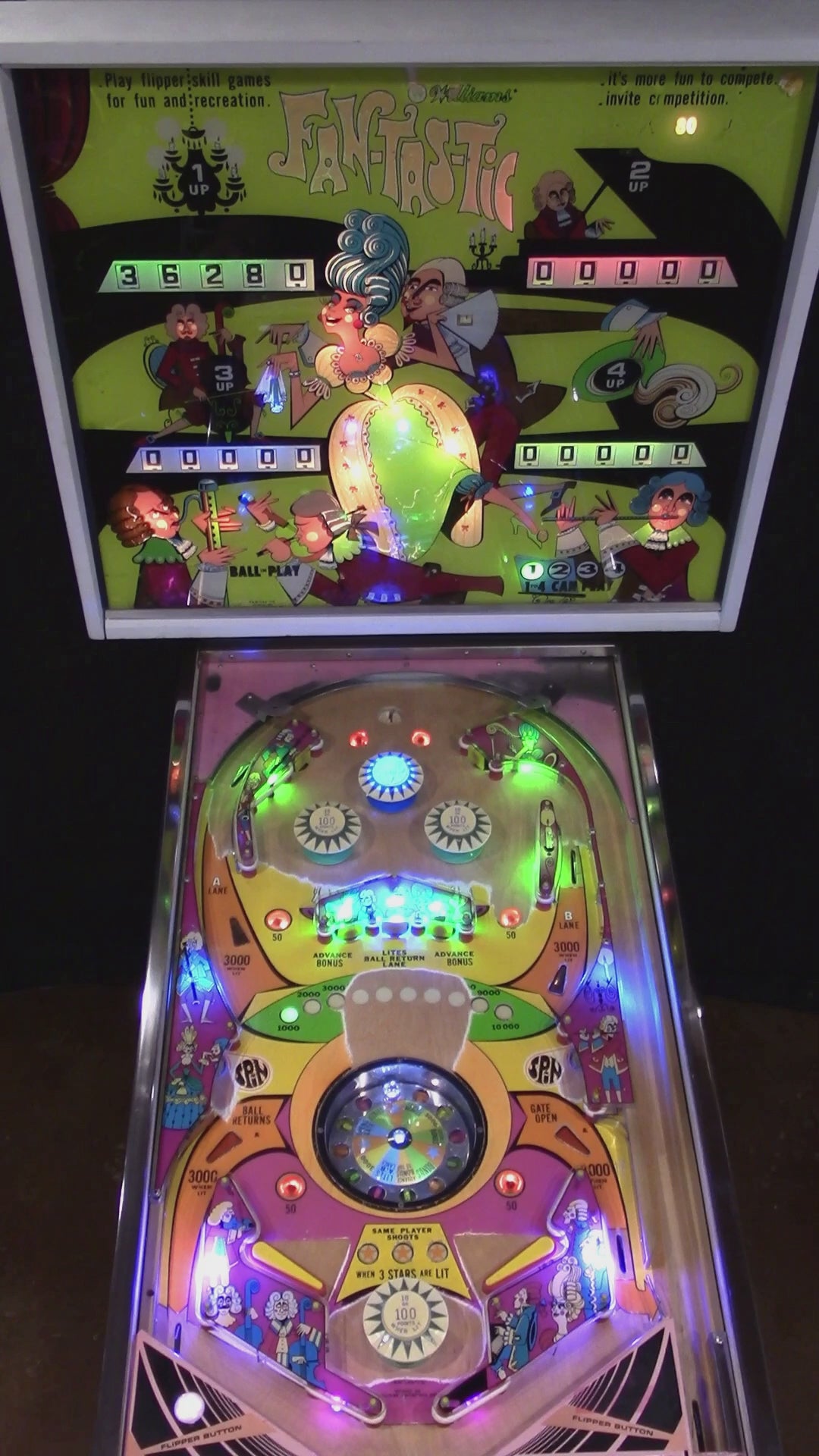 Fan-Tas-Tic (Refurbished) Williams 1972