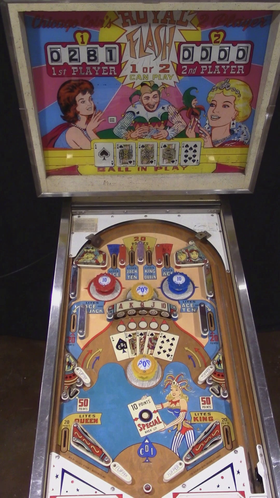 Royal Flash (Refurbished) Chicago Coin 1964