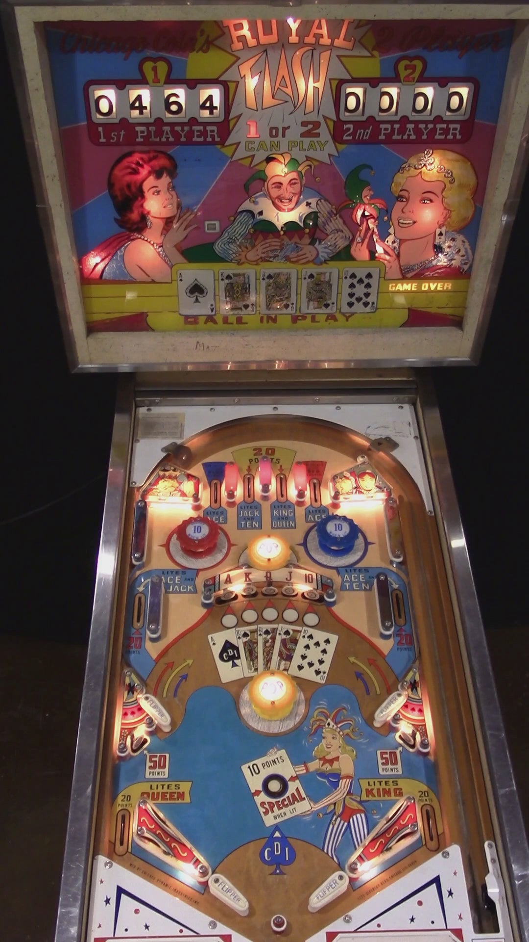 Royal Flash (Refurbished) Chicago Coin 1964