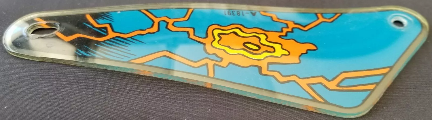 Close Encounters Pinball (Gottlieb, 1978) Original Playfield Plastic A-18391 - Pinball805