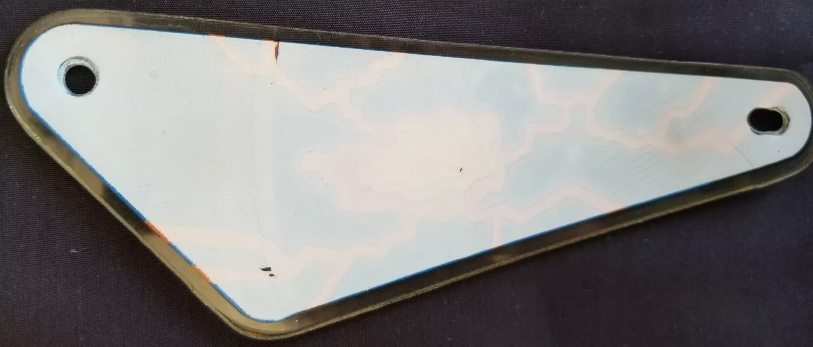 Close Encounters Pinball (Gottlieb, 1978) Original Playfield Plastic A-18391 - Pinball805