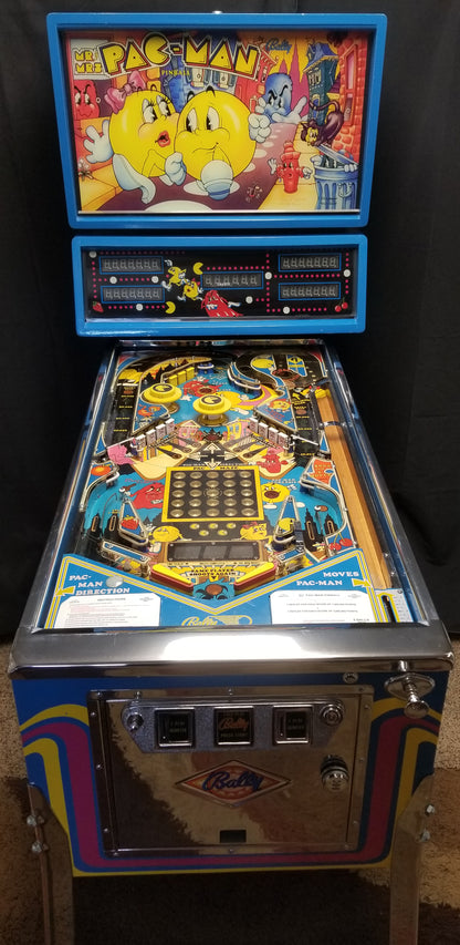 Mr. and Mrs. Pacman (FULLY RESTORED Bally 1982 - Pinball805 