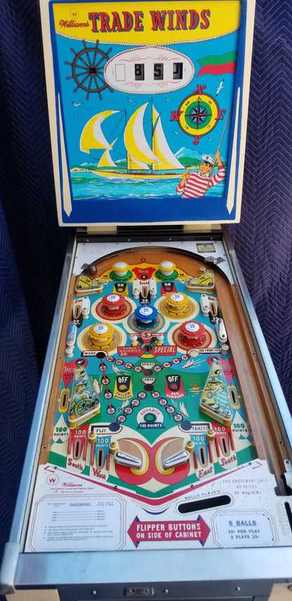 Trade Winds Williams 1962 - Pinball805 