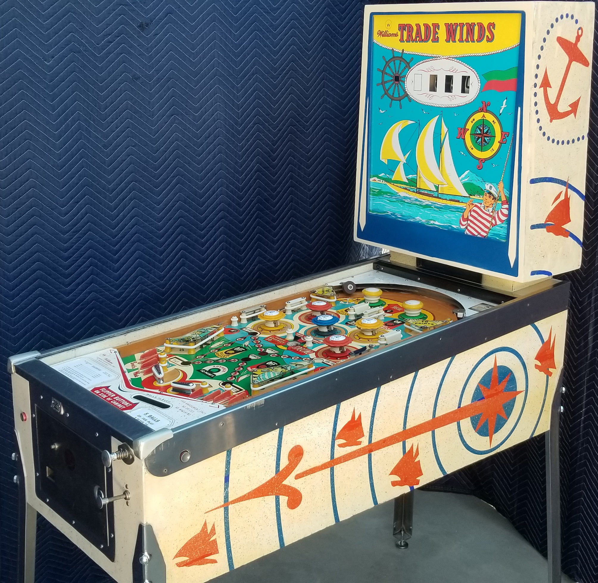 Trade Winds Williams 1962 - Pinball805 