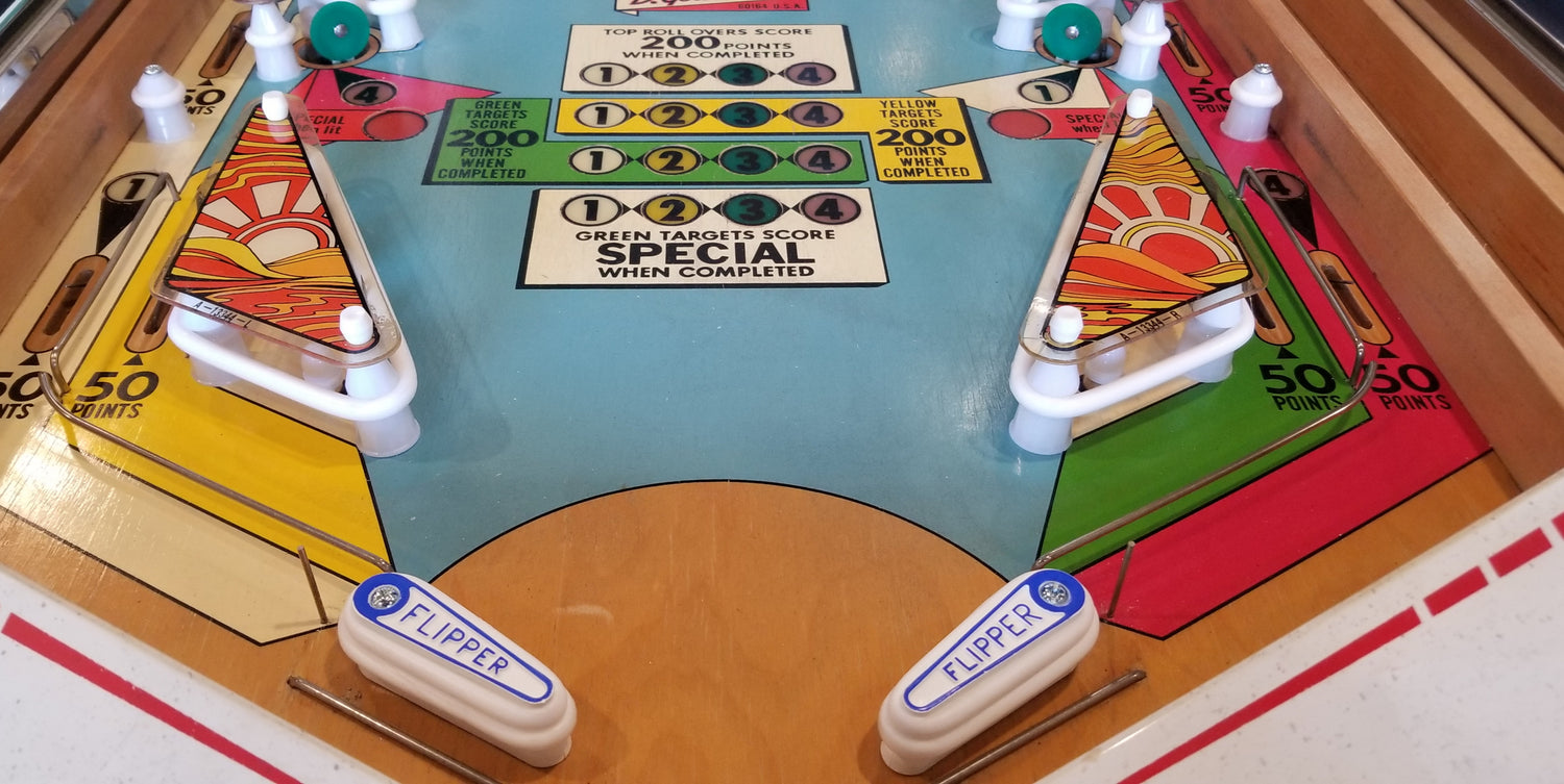 4 Square (FULLY RESTORED) Gottlieb 1971 - Pinball805 