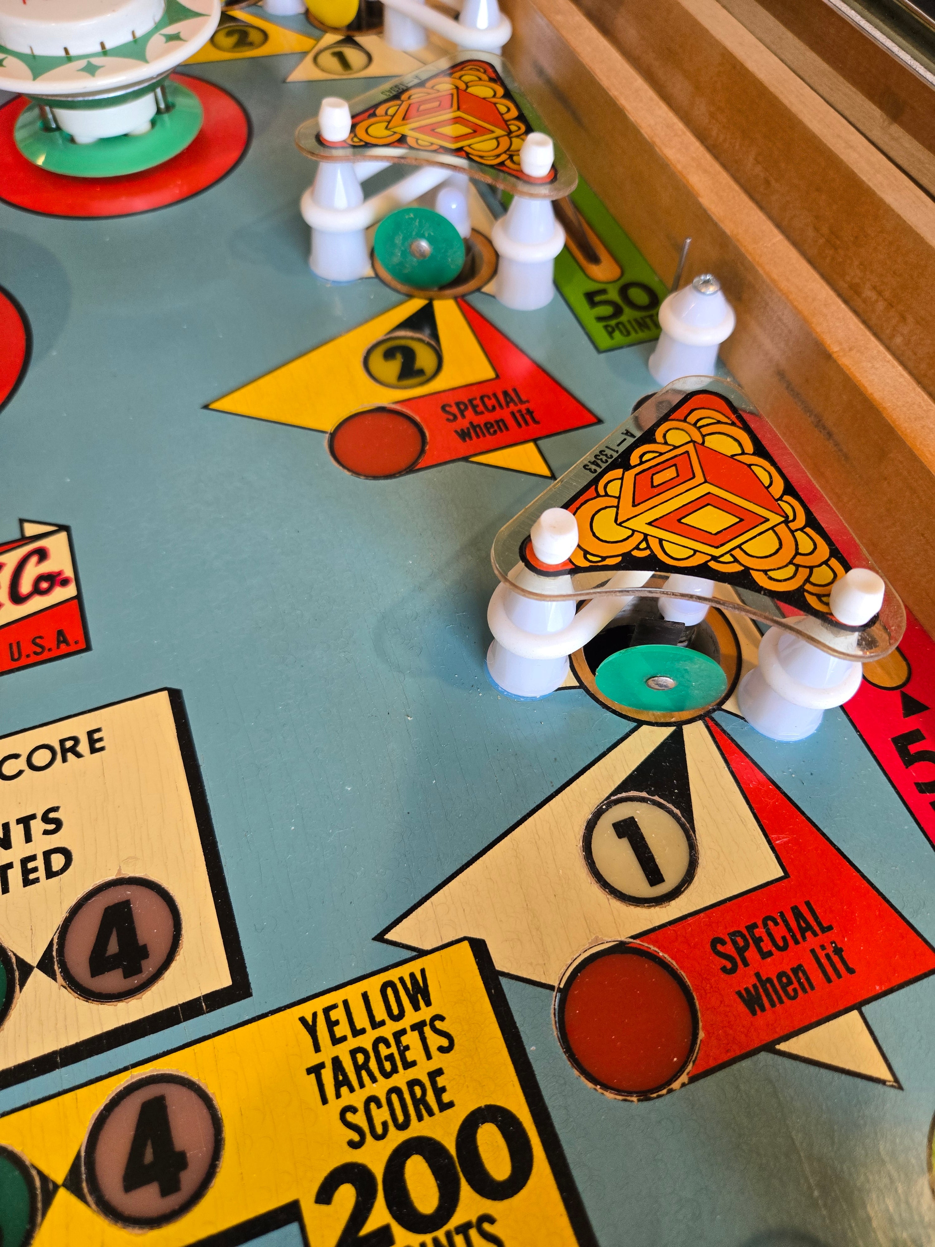 4 Square (Museum Quality Restoration) Gottlieb 1971 – Pinball805