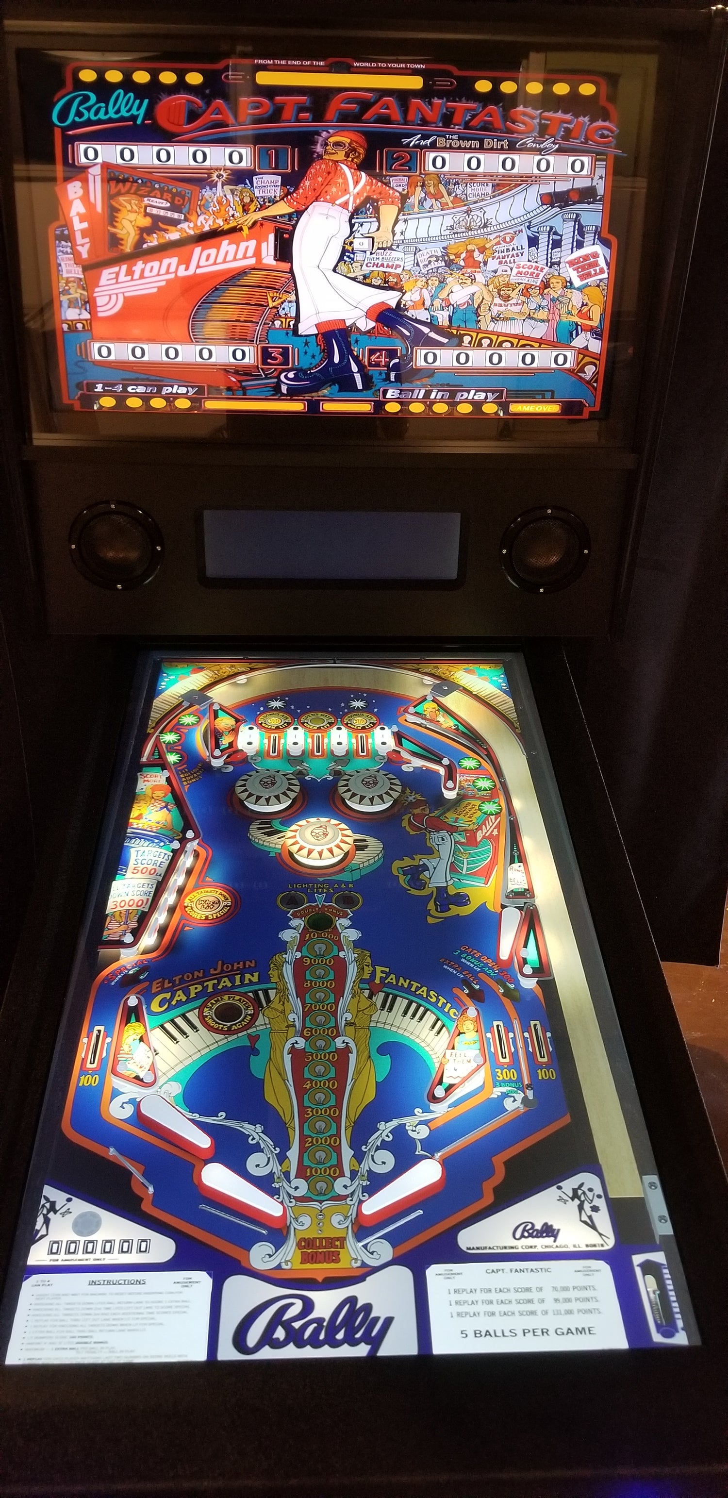 Virtual Pinball Machine (New) with over 1100 tables installed