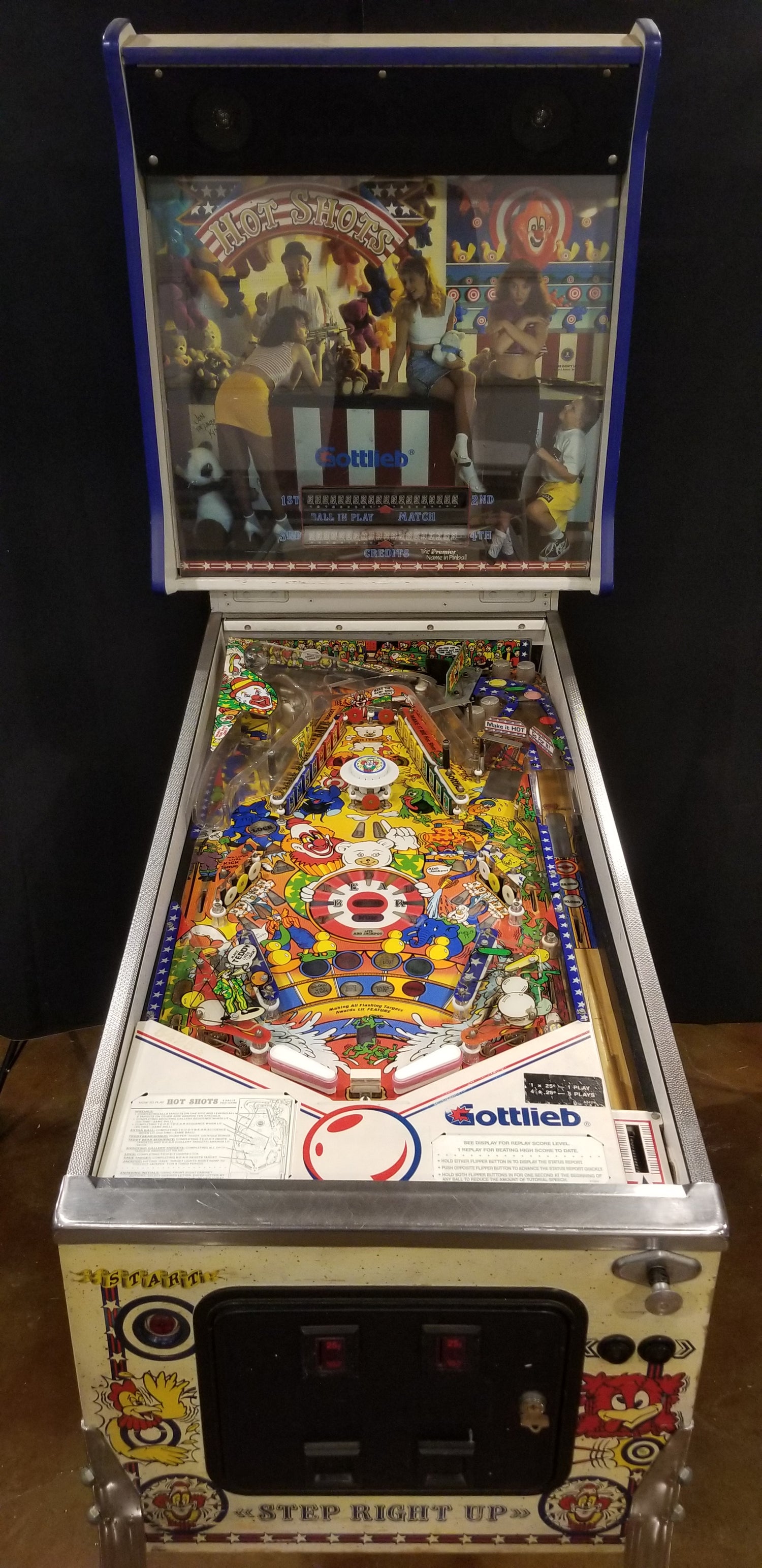 Hot Shots Gottlieb 1989 - Pinball805 