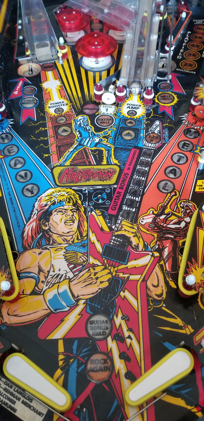 Heavy Metal Meltdown Bally Midway 1987 - Pinball805 