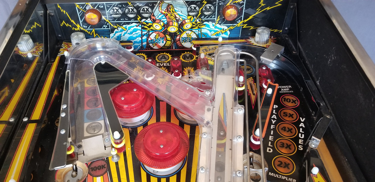 Heavy Metal Meltdown Bally Midway 1987 - Pinball805 