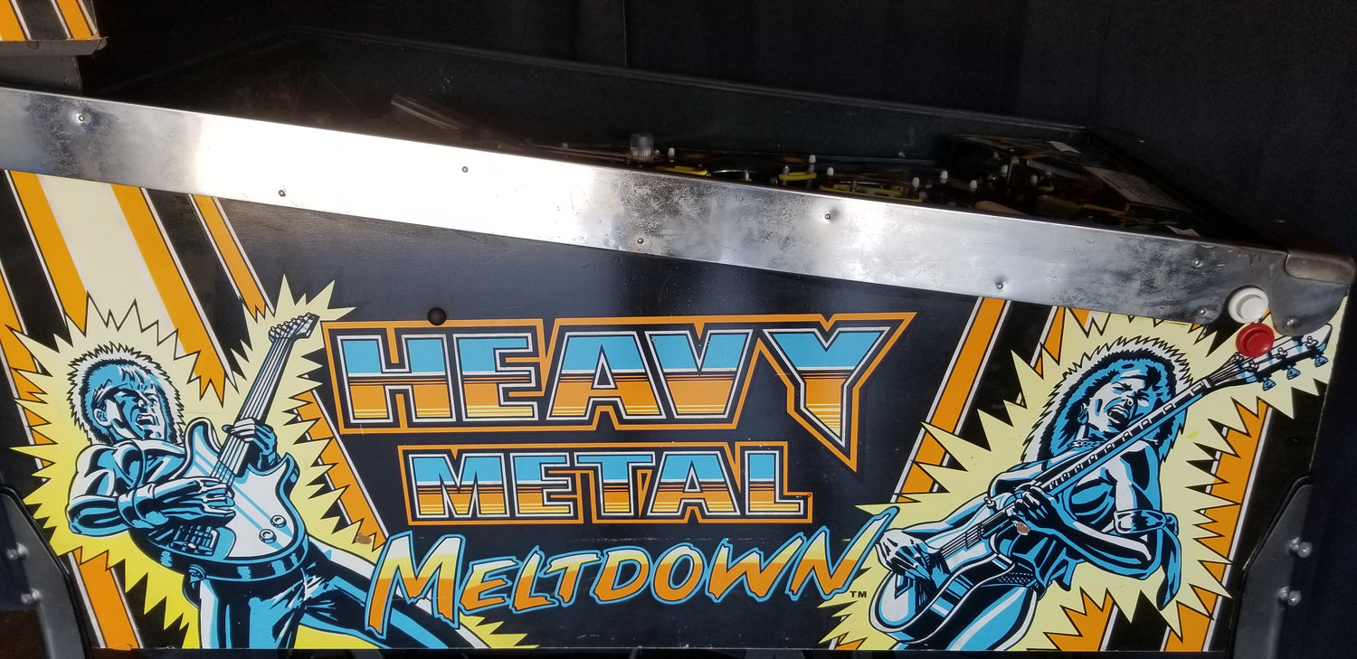 Heavy Metal Meltdown Bally Midway 1987 - Pinball805 