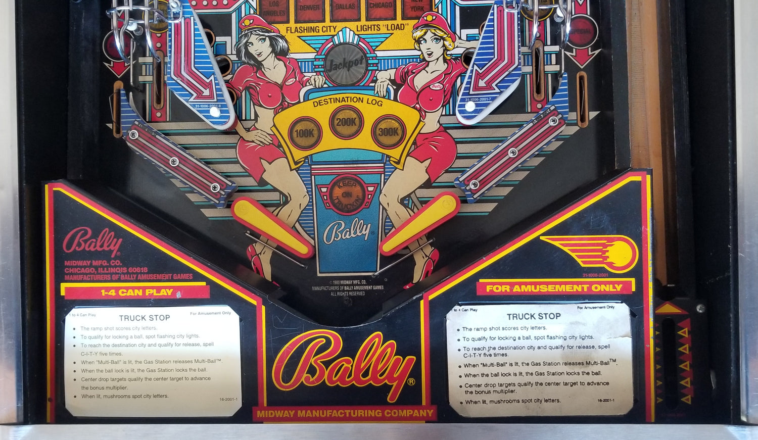 Truck Stop (Refurbished) Bally 1988