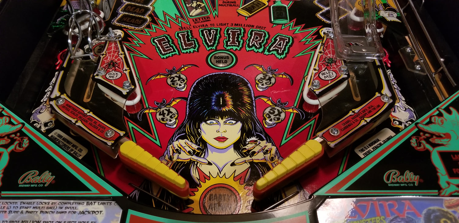 Elvira and the Party Monsters Bally 1989 - Pinball805 