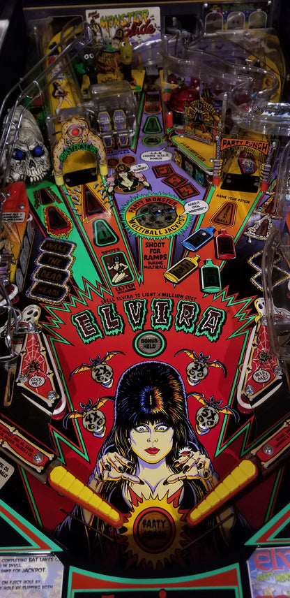 Elvira and the Party Monsters Bally 1989 - Pinball805 