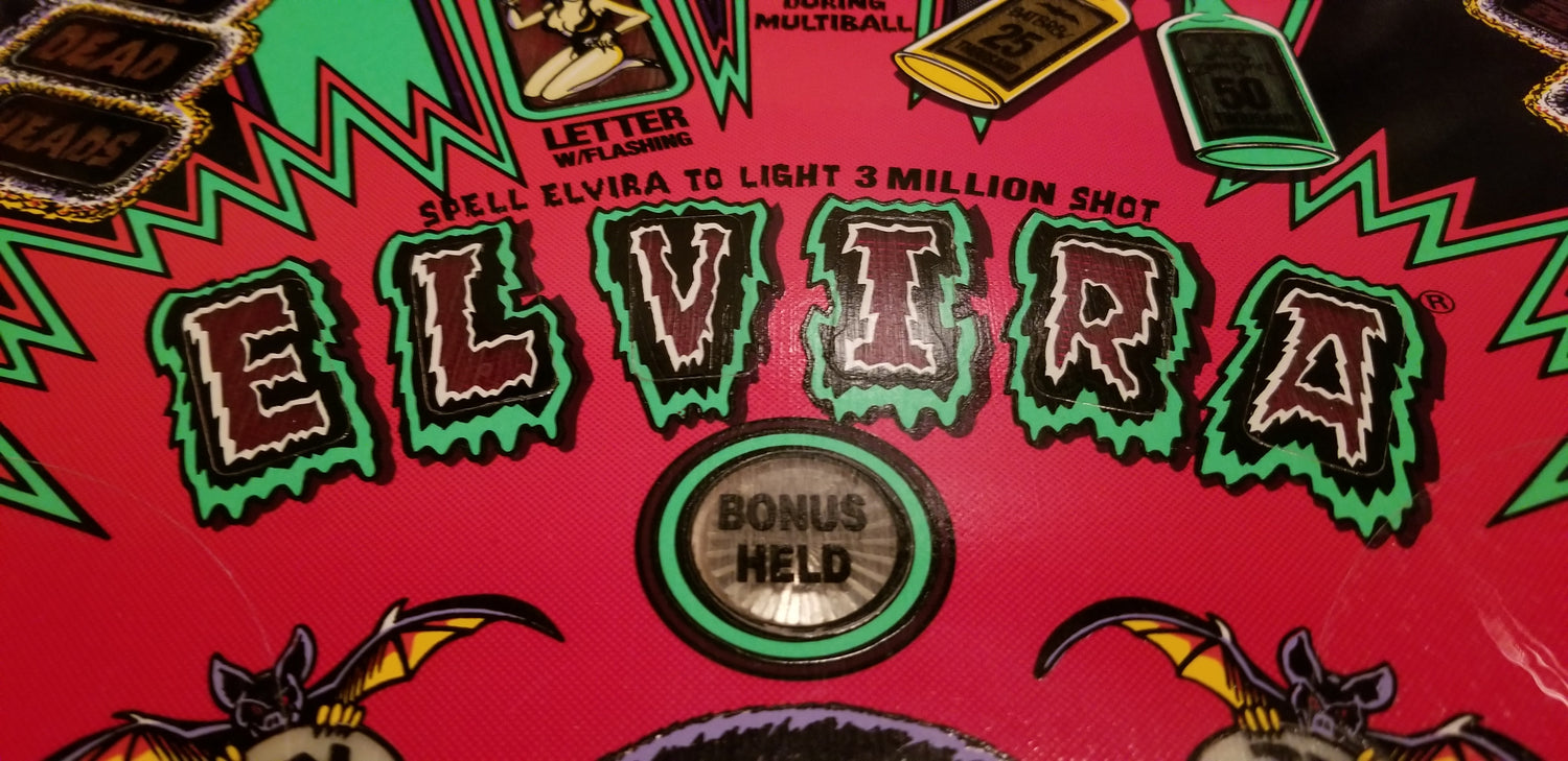 Elvira and the Party Monsters Bally 1989 - Pinball805 