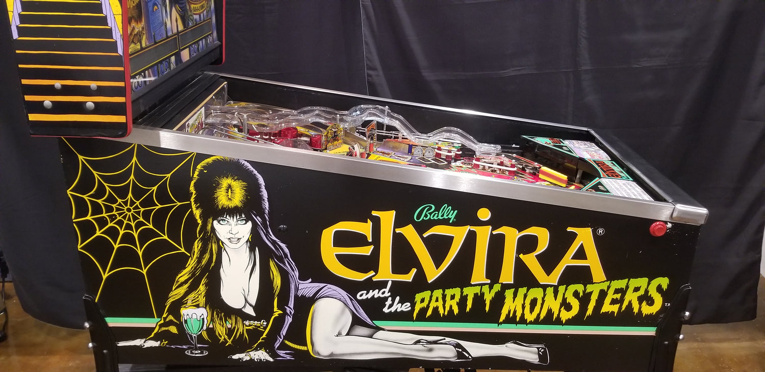 Elvira and the Party Monsters Bally 1989 - Pinball805 