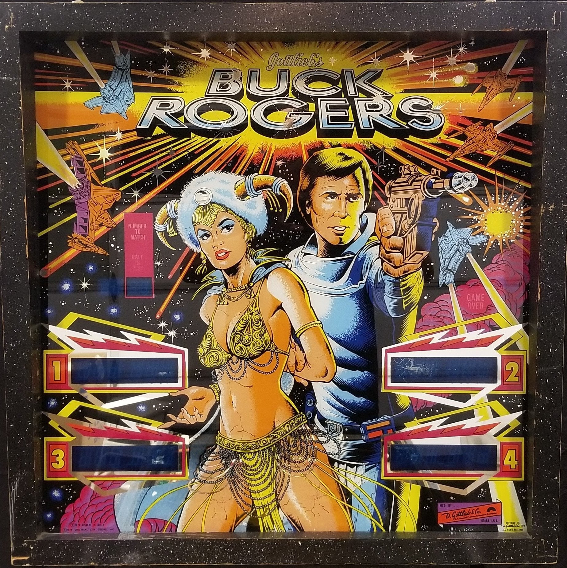 Buck Rogers Gottlieb 1980 - Pinball805 