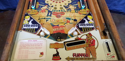 World Champ (Wood Rail) Gottlieb 1957 - Pinball805 