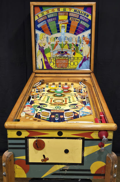 Wishing Well (Refurbished Wood Rail) Gottlieb 1955