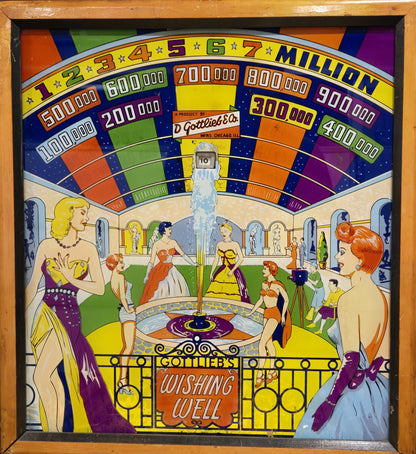 Wishing Well (Refurbished Wood Rail) Gottlieb 1955