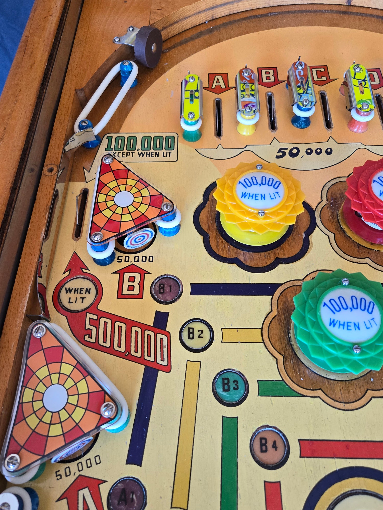 Wishing Well (Refurbished Wood Rail) Gottlieb 1955