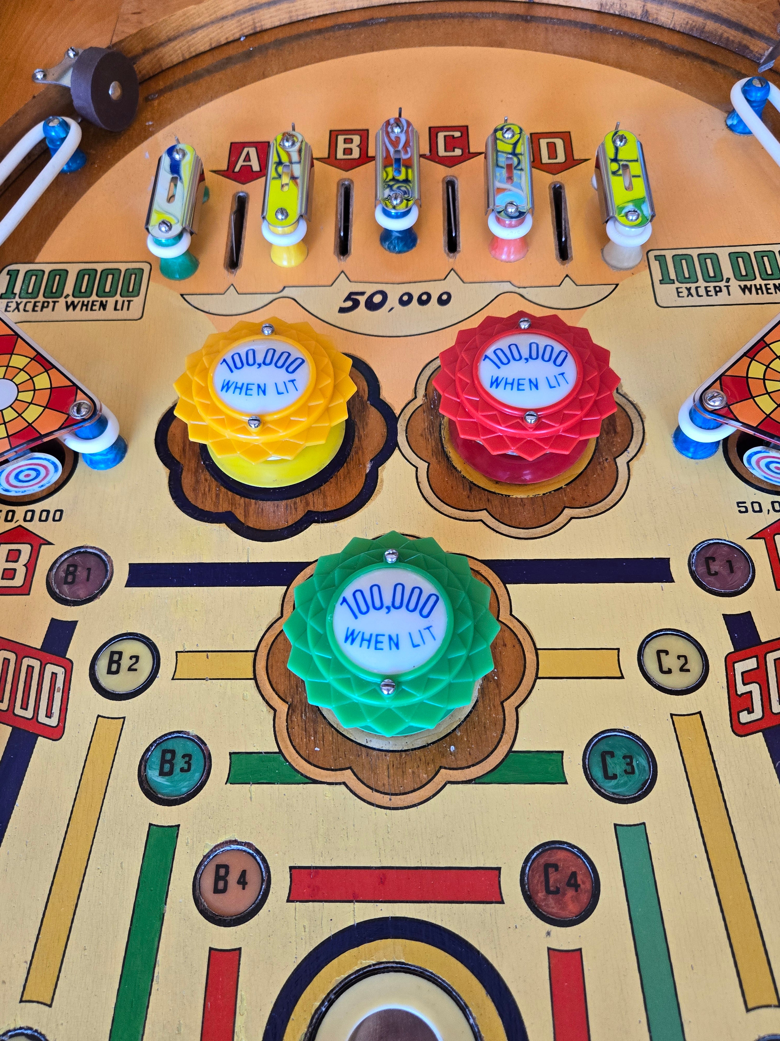 Wishing Well (Refurbished Wood Rail) Gottlieb 1955