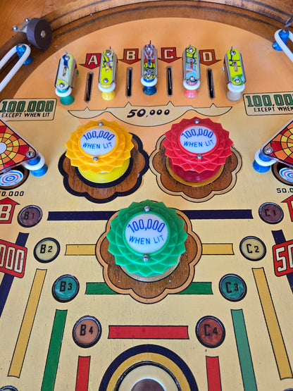 Wishing Well (Refurbished Wood Rail) Gottlieb 1955