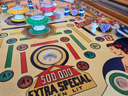 Wishing Well (Refurbished Wood Rail) Gottlieb 1955