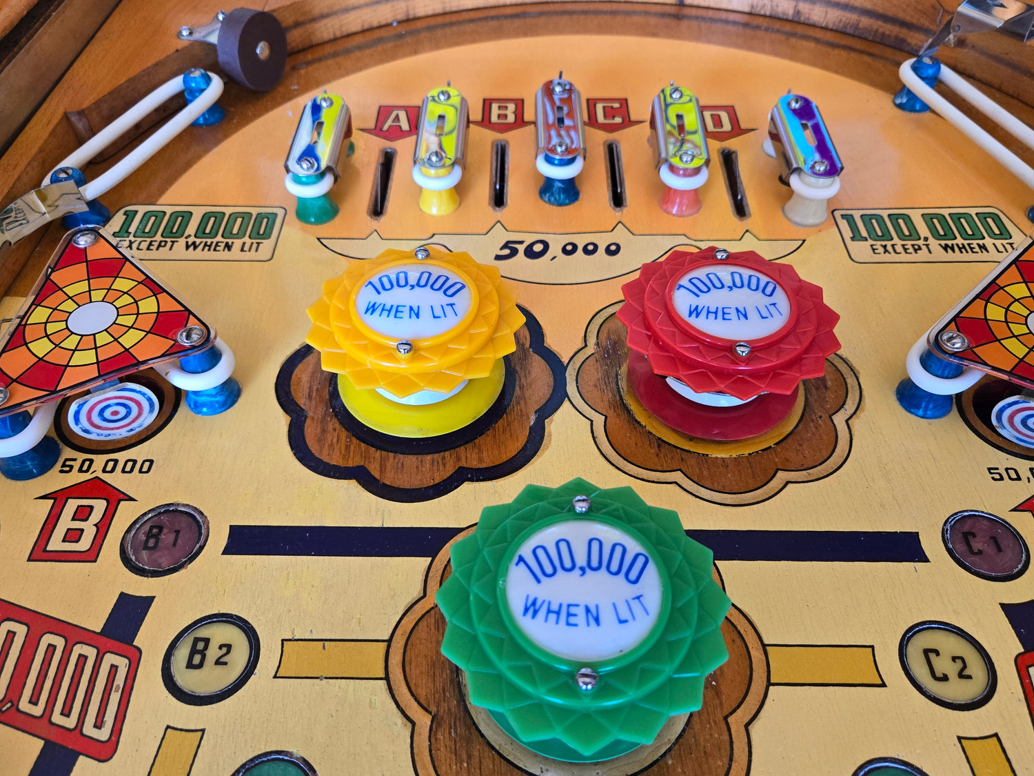 Wishing Well (Refurbished Wood Rail) Gottlieb 1955