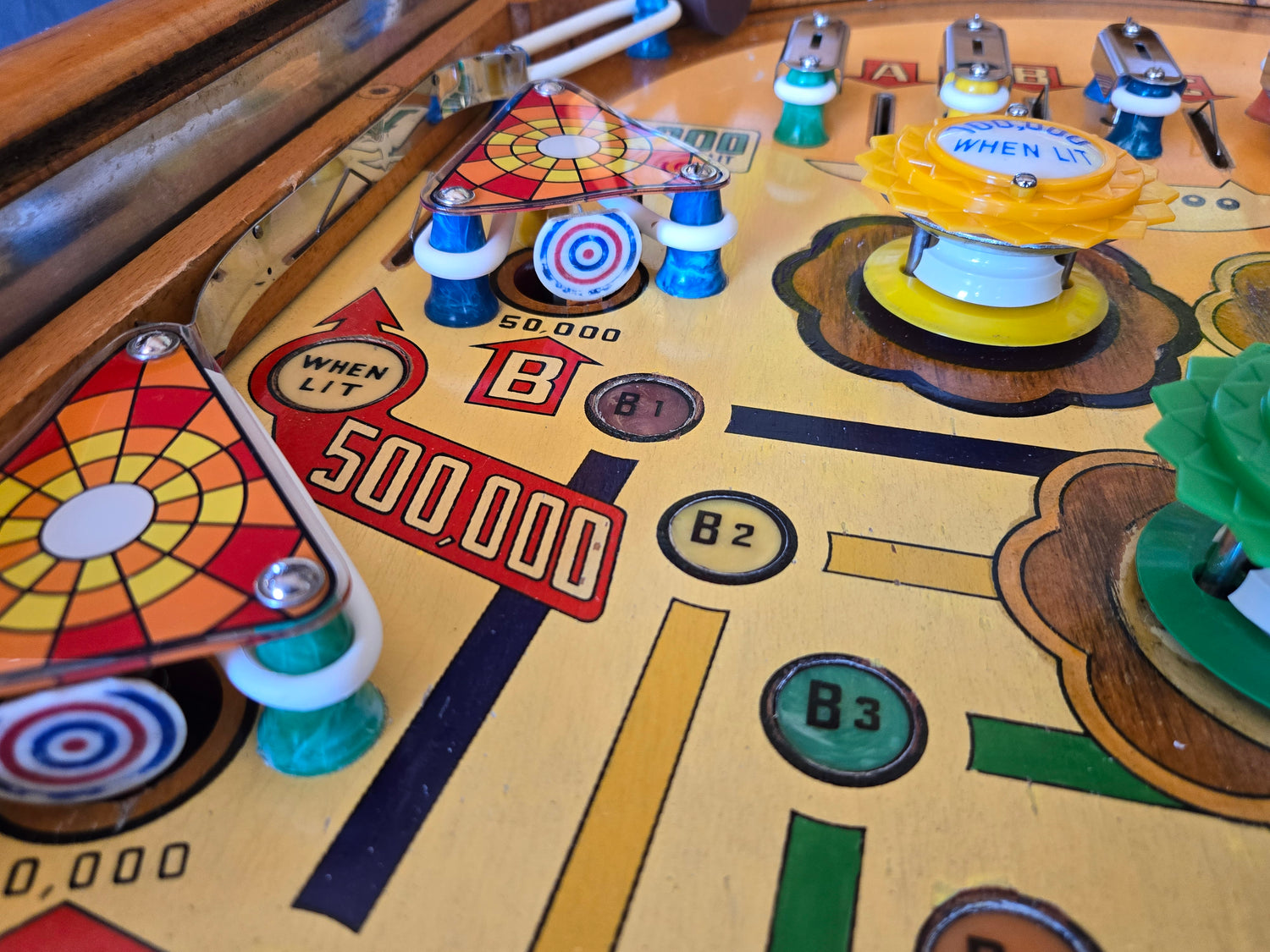 Wishing Well (Refurbished Wood Rail) Gottlieb 1955