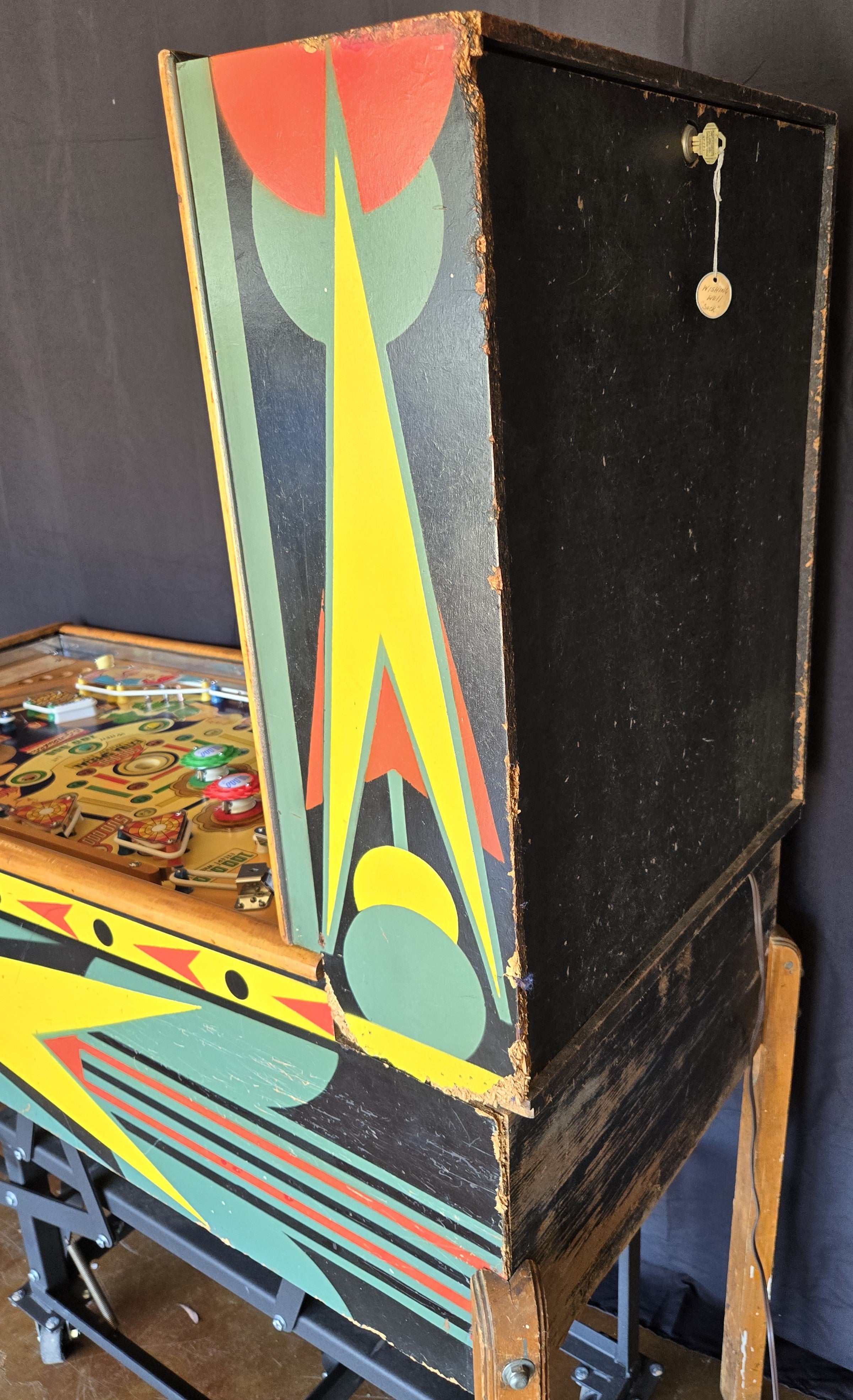 Wishing Well (Refurbished Wood Rail) Gottlieb 1955