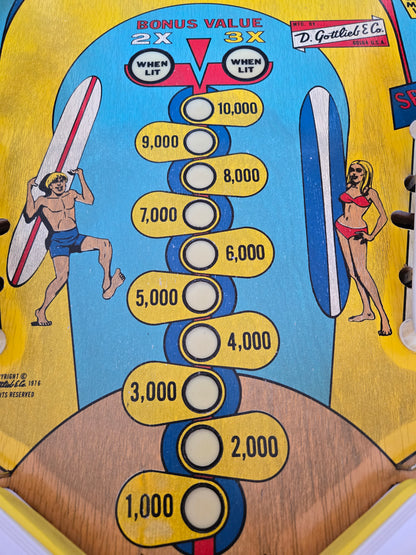 Surf Champ (Refurbished) Gottlieb 1976