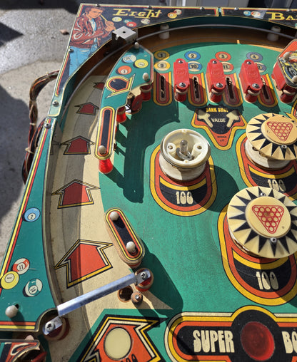 1977 Bally Eight Ball pinball populated playfield ONLY (97% Complete)