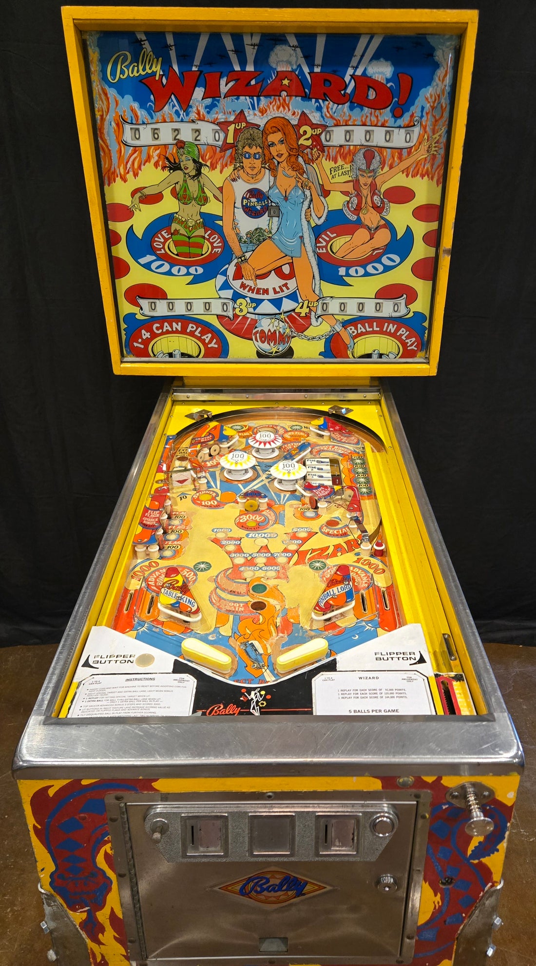 Wizard! (Unique Restoration) Bally 1975